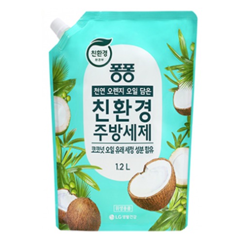 LG)퐁퐁친환경주방(코코넛) 1.2L